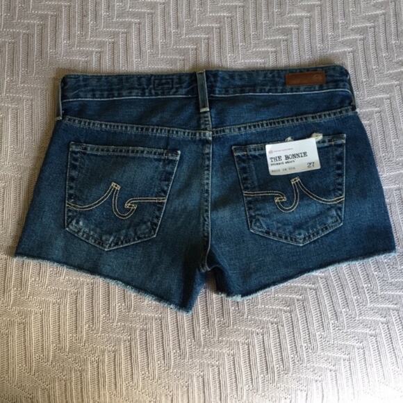 AG Goldschmied Bonnie cut off jean shorts size 27 NWT - Picture 2 of 11